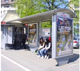 Novi Sad - Autobuska stajališta - Maksima Gorkog, ugao sa Sremskom