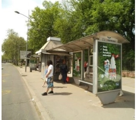 Novi Sad - Autobuska stajališta - Bolnica, prema Novom naselju