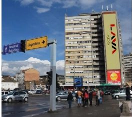 Kragujevac - Fasadna Reklama - Lepenički bulevar 1 MU